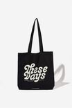 Foundation Adults Organic Tote Bag, THESE DAYS - alternate image 1