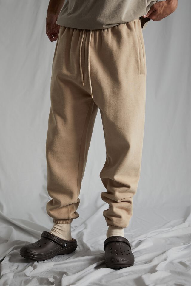 Original Relaxed Track Pant, ALMOND