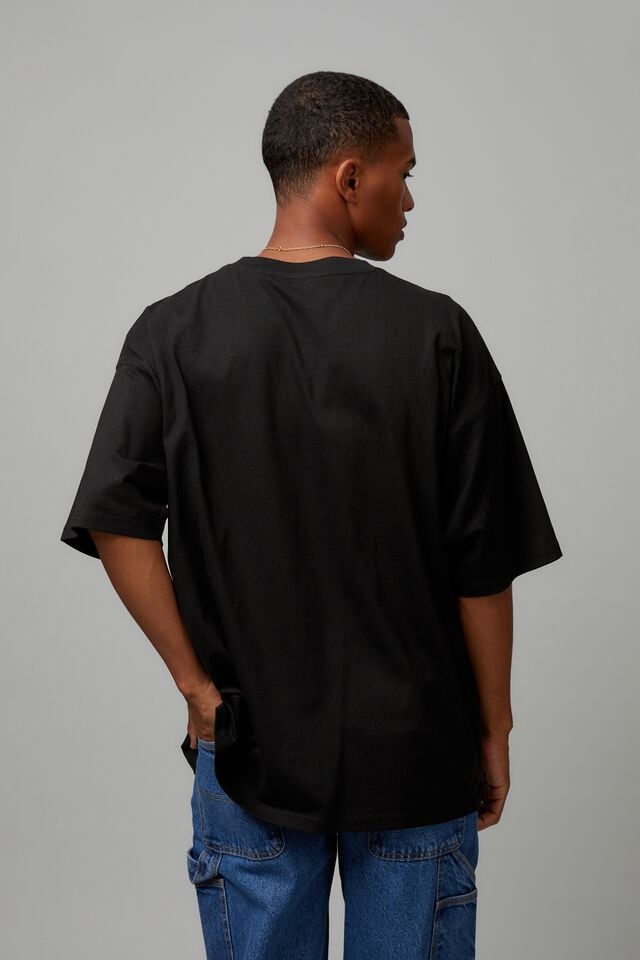 The Box Fit T Shirt, BLACK