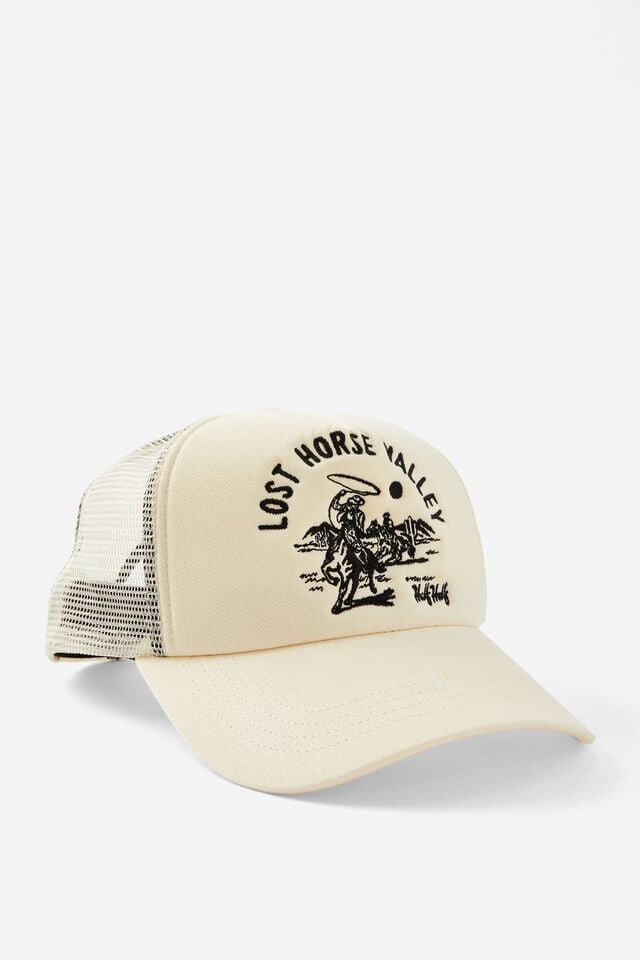 Half Half Western Lost Valley Trucker, OFF WHITE HH LOST VALLEY