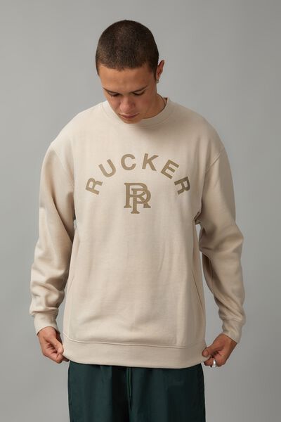 Relaxed Unified Crew, BEIGE/RUCKER