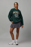 Lcn Nfl Classic Crew Neck Sweater, LCN NFL PINE GREEN/PACKERS - alternate image 2