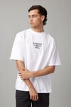 Box Fit Unified Tshirt, UC WHITE/UNIFIED HERTIAGE EMBROIDERY - alternate image 1