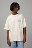 Half Half Box Fit Graphic T Shirt, WINTER WHITE/HALF HALF WALKER - alternate image 2