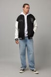 Varsity Jacket, BLACK/WHITE CLASSIC COLLEGIATE - alternate image 2