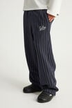 Barrel Leg Track Pant, OG NAVY PINSTRIPE/GALLERY - example image 1
