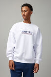 Relaxed Unified Crew, WHITE/WORLDWIDE COLLECTIVE - alternate image 1