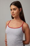 Classic Cami, GREY MARLE/RED - alternate image 4