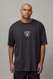 Oversized Nfl T Shirt, LCN NFL SLATE/RAIDERS EMB - alternate image 2