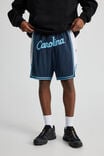 North Carolina Basketball Short, LCN UNC NAVY BLAZER/NORTH CAROLINA PANEL - alternate image 2