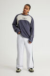 Baggy Trackpant, OG SILVER MARLE/TAPING - example image 2