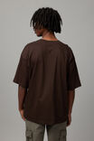 Box Fit Unified Tshirt, CHOC TORTE/BROOKLYN - alternate image 3