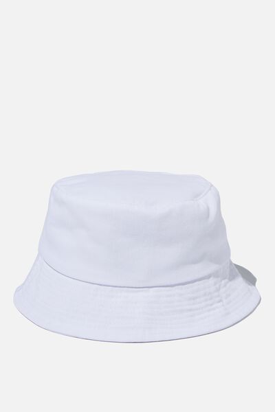 Bucket Hat, WHITE