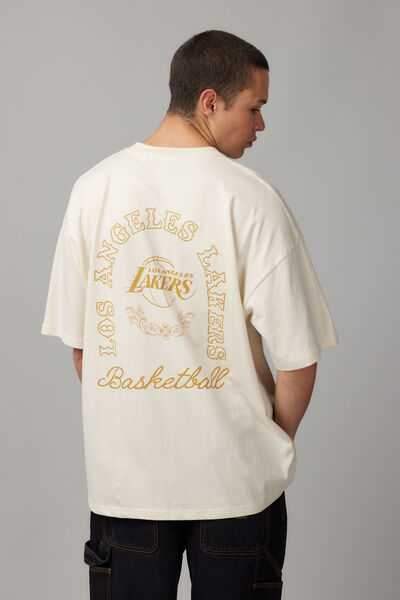 Oversized Nba T Shirt, LCN NBA SAWDUST/LOS ANGELES LAKERS WESTERN