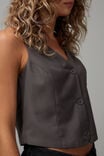Margot Woven Vest, WASHED STEEL - alternate image 4