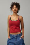 Classic Cami, RED/NAVY - alternate image 1
