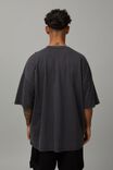 Oversized Music Merch T Shirt, LCN MT WASHED BLACK/BIGGIE VINTAGE - alternate image 3