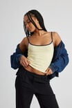 Classic Cami, YELLOW/NAVY - alternate image 1