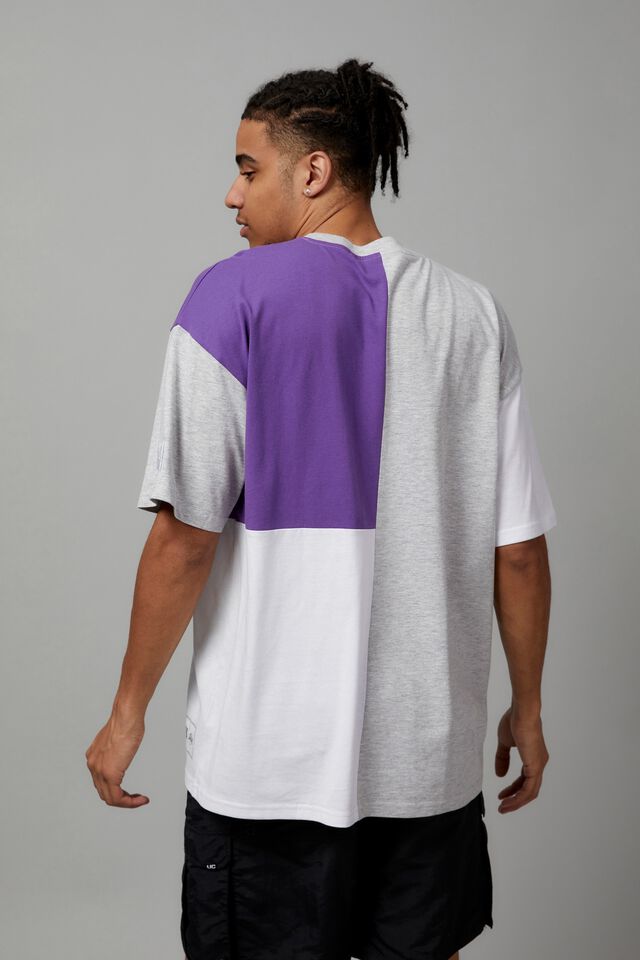 Oversized Nba Paneled T Shirt