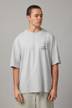 Half Half Box Fit Graphic T Shirt, HH ICICLE/LUCKY SEVEN MOTOR INN - alternate image 2