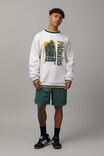 Oversized Nfl Crew, LCN NFL SILVER MARLE/PACKERS TIPPING - alternate image 4