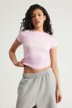 Fitted Graphic Tee, PINK PONY/FLOURISHES - example image 1