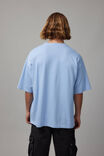 Heavy Weight Box Fit Graphic Tshirt, UC CAROLINA BLUE/NY BADGE - alternate image 3