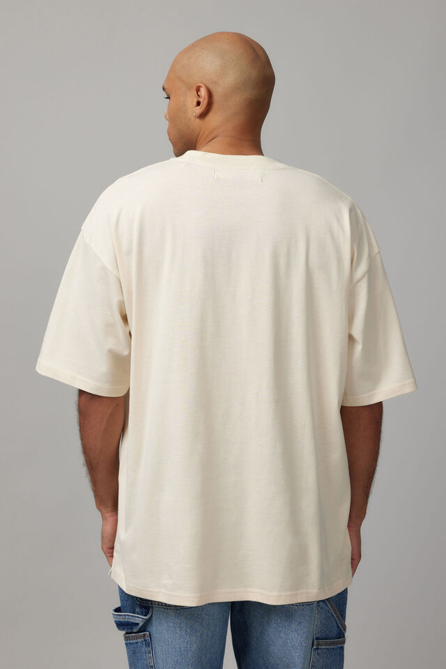 Box Fit Unified Tshirt, UC OFF WHITE/NY SQUARE