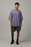 Heavy Weight Box Fit Graphic Tshirt, LAVENDER/FRUITS - alternate image 2