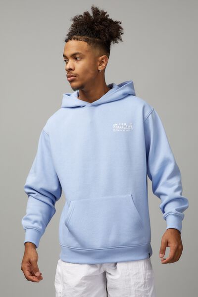 Relaxed Unified Hoodie, CAROLINA BLUE/UNIFIED LOCKUP