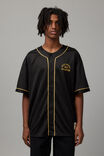 Lcn Muhammad Ali Baseball Shirt, LCN ALI BLACK CASSIUS CLAY - alternate image 1
