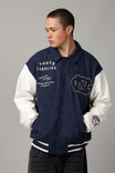 North Carolina Varsity Jacket, LCN UNC NAVY/NORTH CAROLINA - alternate image 3