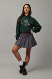 Pleated Skirt, CHARCOAL - example image 1