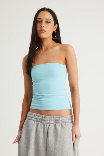 Snatched Bandeau, LAGUNA BLUE