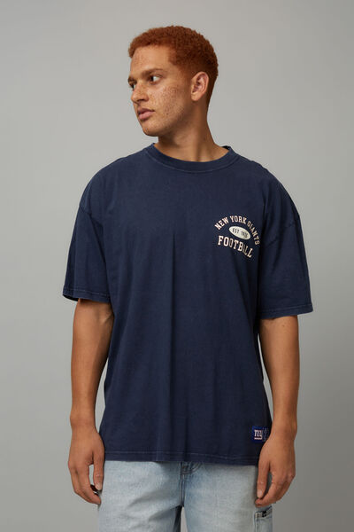 Oversized Nfl T Shirt, LCN NFL NAVY BLAZER/NY GIANTS PROPERTY