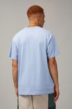 Relaxed Fit Basic T Shirt, CAROLINA BLUE - alternate image 3
