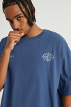 Notion Vintage Graphic Tshirt, NTN BLUE AURA/SUPERSCRIPT TARGET - example image 2