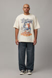 Oversized Marvel T Shirt, LCN MAR OFF WHITE/VENOM - alternate image 3