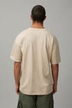 Oversized Music Merch T Shirt, LCN BRA BEIGE/STONEBWOY - alternate image 3