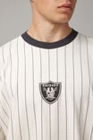 Oversized Nfl T Shirt, LCN NFL PINSTRIPE/RAIDERS - alternate image 4