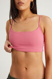 Snatched Crop Cami, HYPER PINK - example image 4