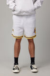 Nba Hype Fleece Short, LCN NBA SILVER MARLE/LAKERS TIPPED - alternate image 2