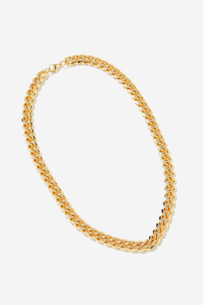 Guys Chunky Necklace, GOLD
