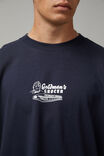 Heavy Weight Box Fit Graphic Tshirt, NAVY/GOLDMAN S GROCER - alternate image 4