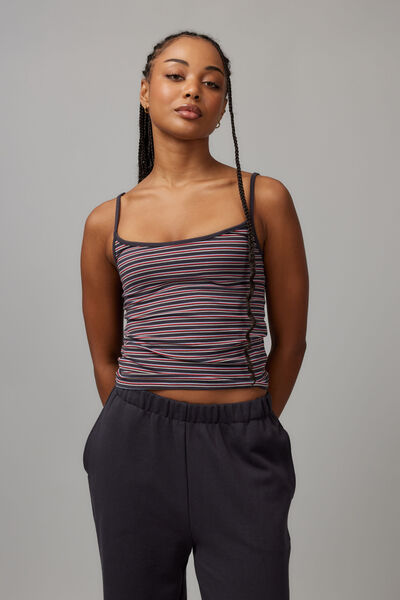 Jersey Cami, MULTI STRIPE