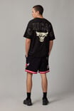 Nba Hype Fleece Short, LCN NBA BLACK/CHICAGO BULLS - alternate image 3