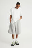 Authentics Baggy Track Short, GREY MARLE - example image 5