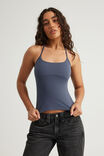 Snatched Halter Top, ORION BLUE - example image 4