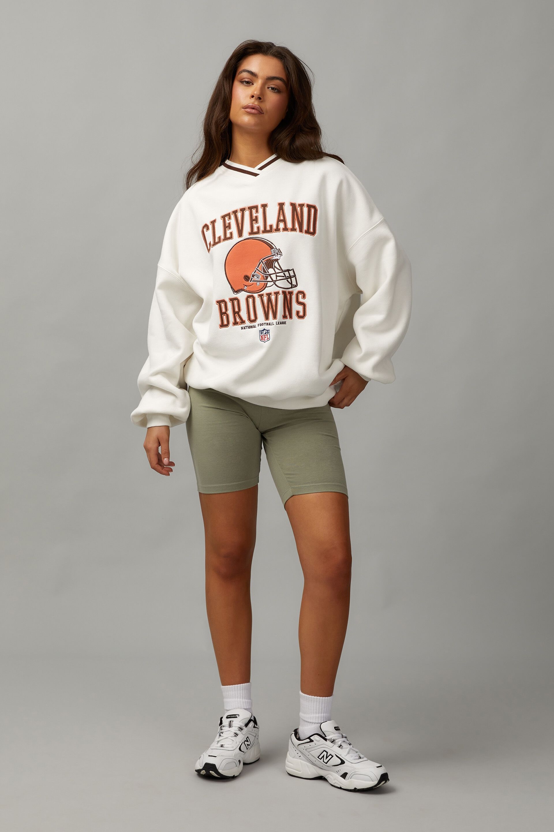 Lcn Nfl Slouchy Graphic Crew