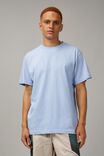 Relaxed Fit Basic T Shirt, CAROLINA BLUE - alternate image 1